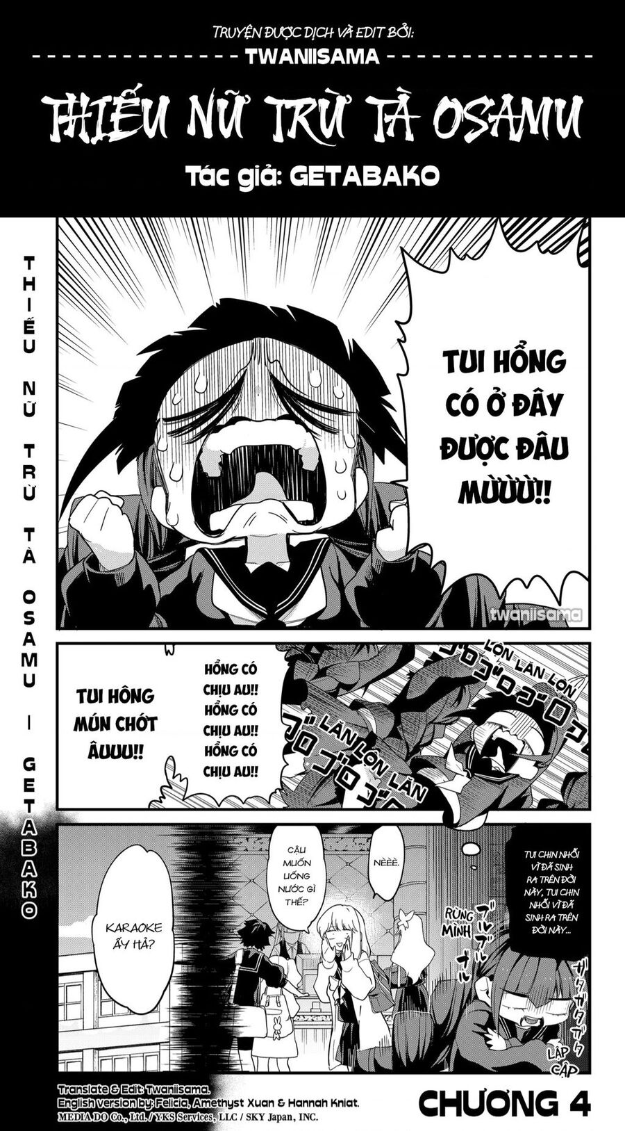 Thiếu Nữ Trừ Tà Osamu Chuong 4 - Trang 0