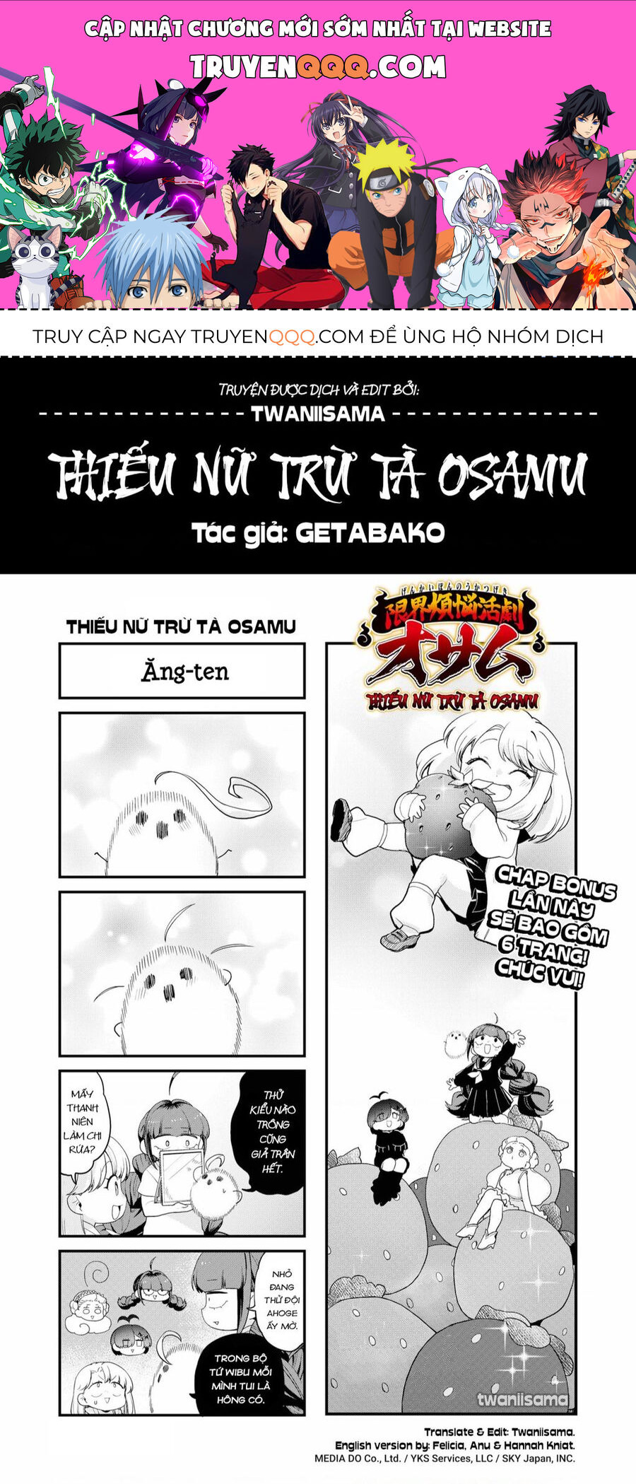 Thiếu Nữ Trừ Tà Osamu Chuong 23.5 - Trang 0