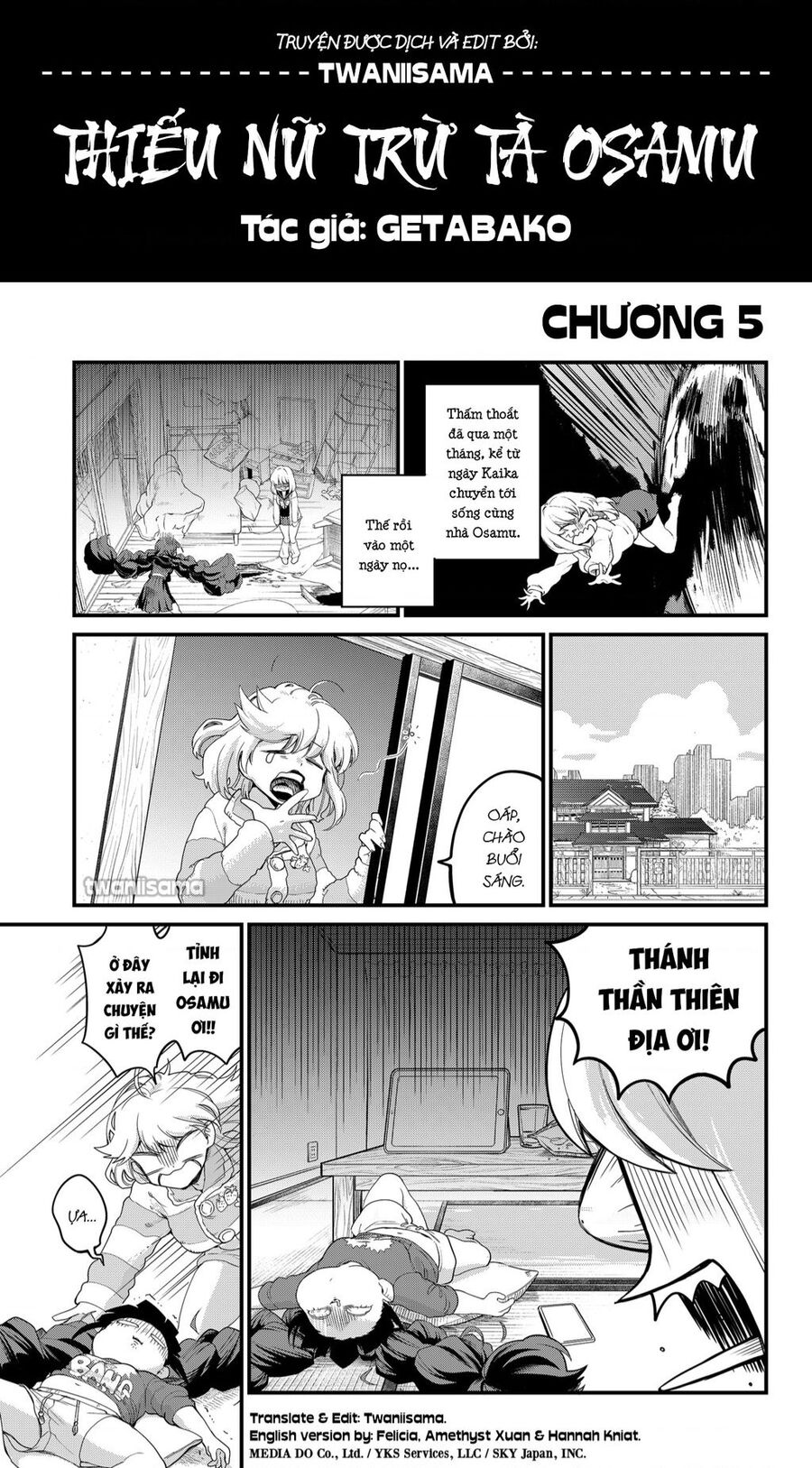 Thiếu Nữ Trừ Tà Osamu Chuong 5 - Trang 0