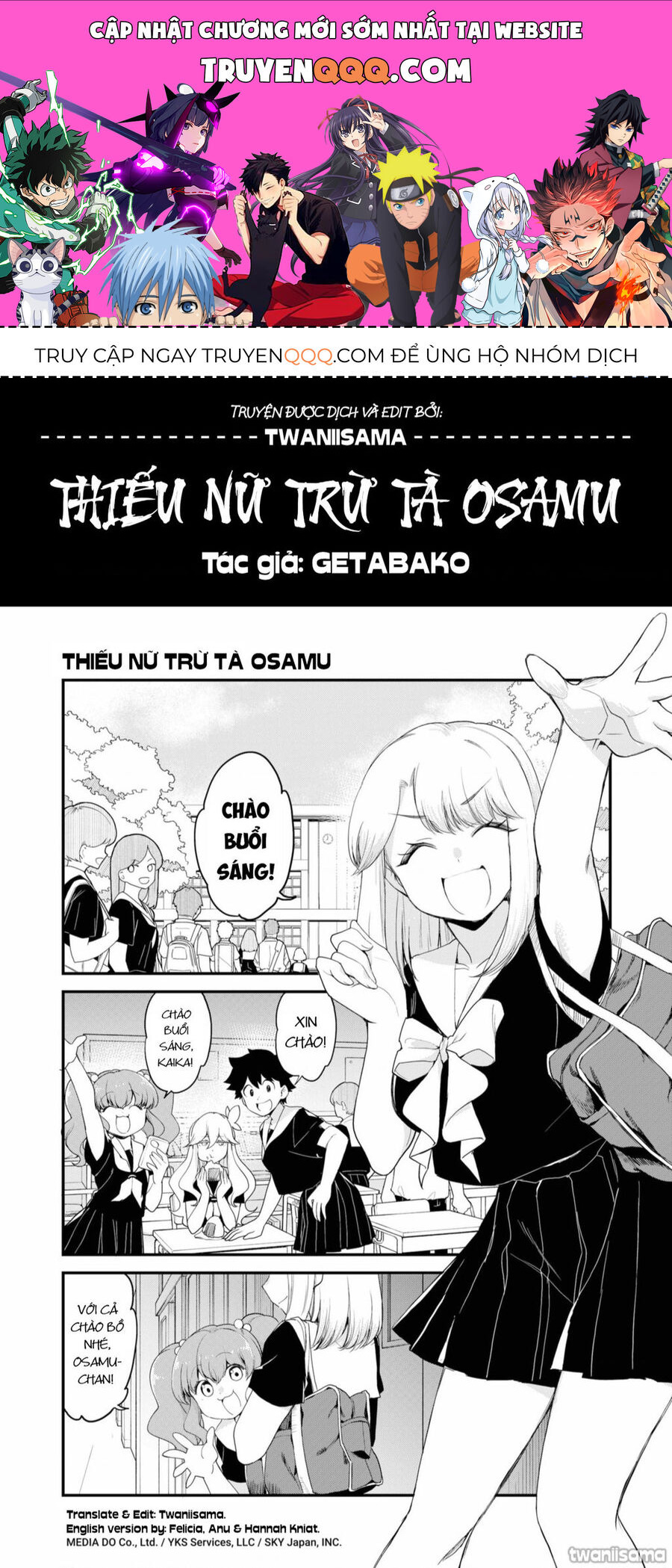 Thiếu Nữ Trừ Tà Osamu Chuong 23 - Trang 0