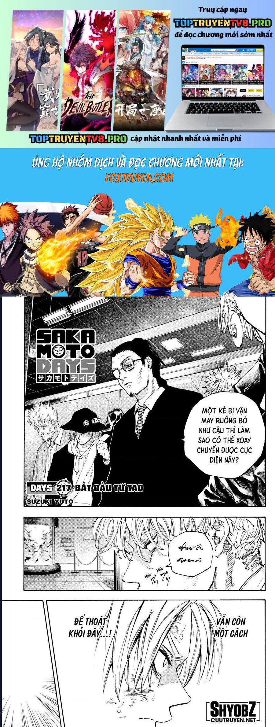 Sát Thủ Về Vườn Chapter 217 - Trang 0
