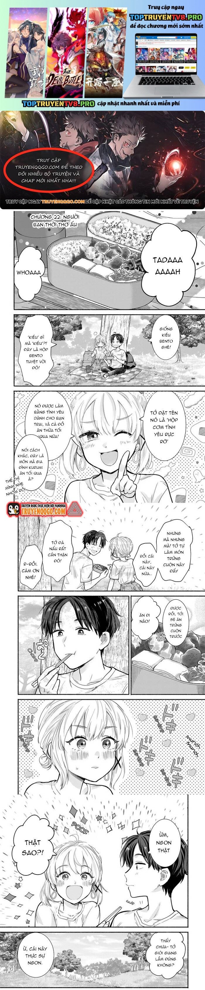 Nee, Mou Isso Tsukiacchau? Osananajimi No Bishoujo Ni Tanomarete, Camo Kareshi Hajimemashita Chapter 22 - Trang 0