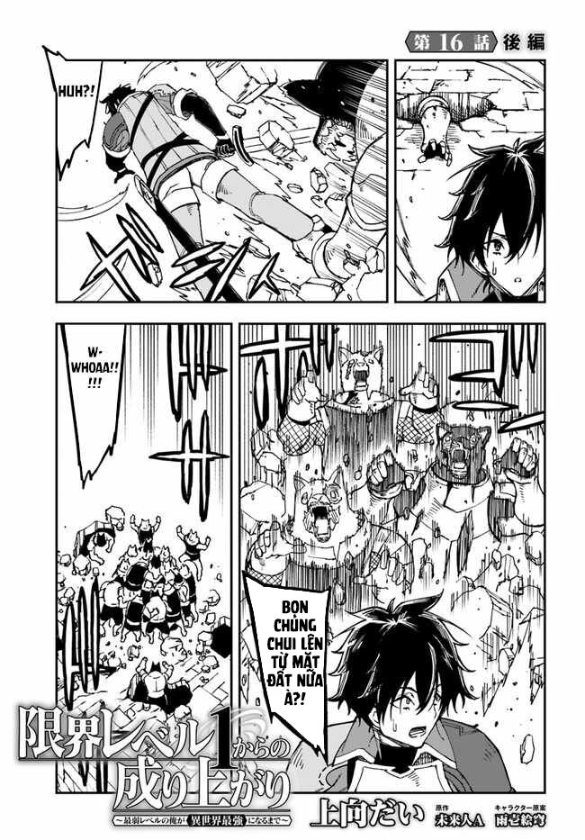 Genkai Level 1 Kara No Nariagari: Saijaku Level No Ore Ga Isekai Saikyou Ni Naru Made Chapter 16.5 - Trang 0