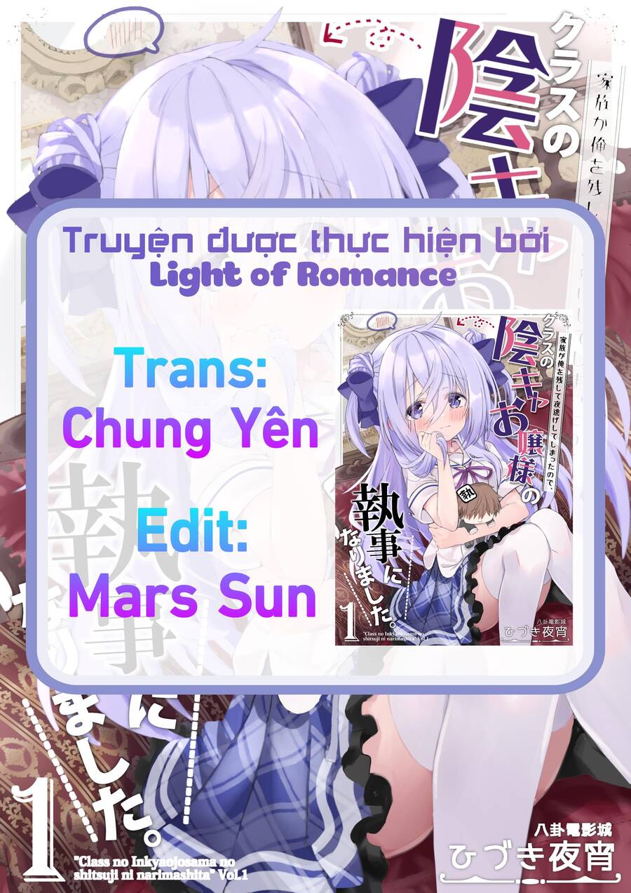 Tôi Trở Thành Quản Gia Của Cô Nàng Ủ Rũ Cùng Lớp Chapter 12 - Trang 0