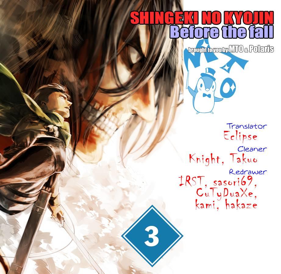 Attack On Titans - Before The Fall Chapter 3 - Trang 0