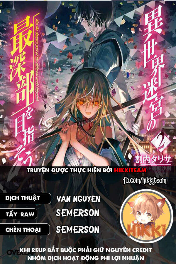 Isekai Meikyuu No Saishinbu O Mezasou Chapter 15 - Trang 0