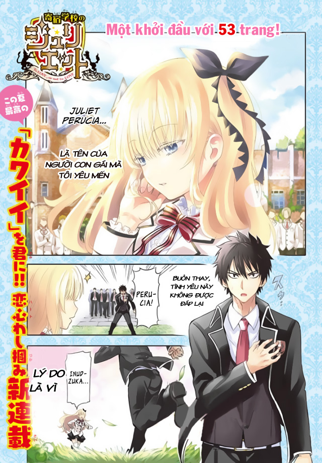 Kushuku Gakkou No Alice Chapter 1 - Trang 0
