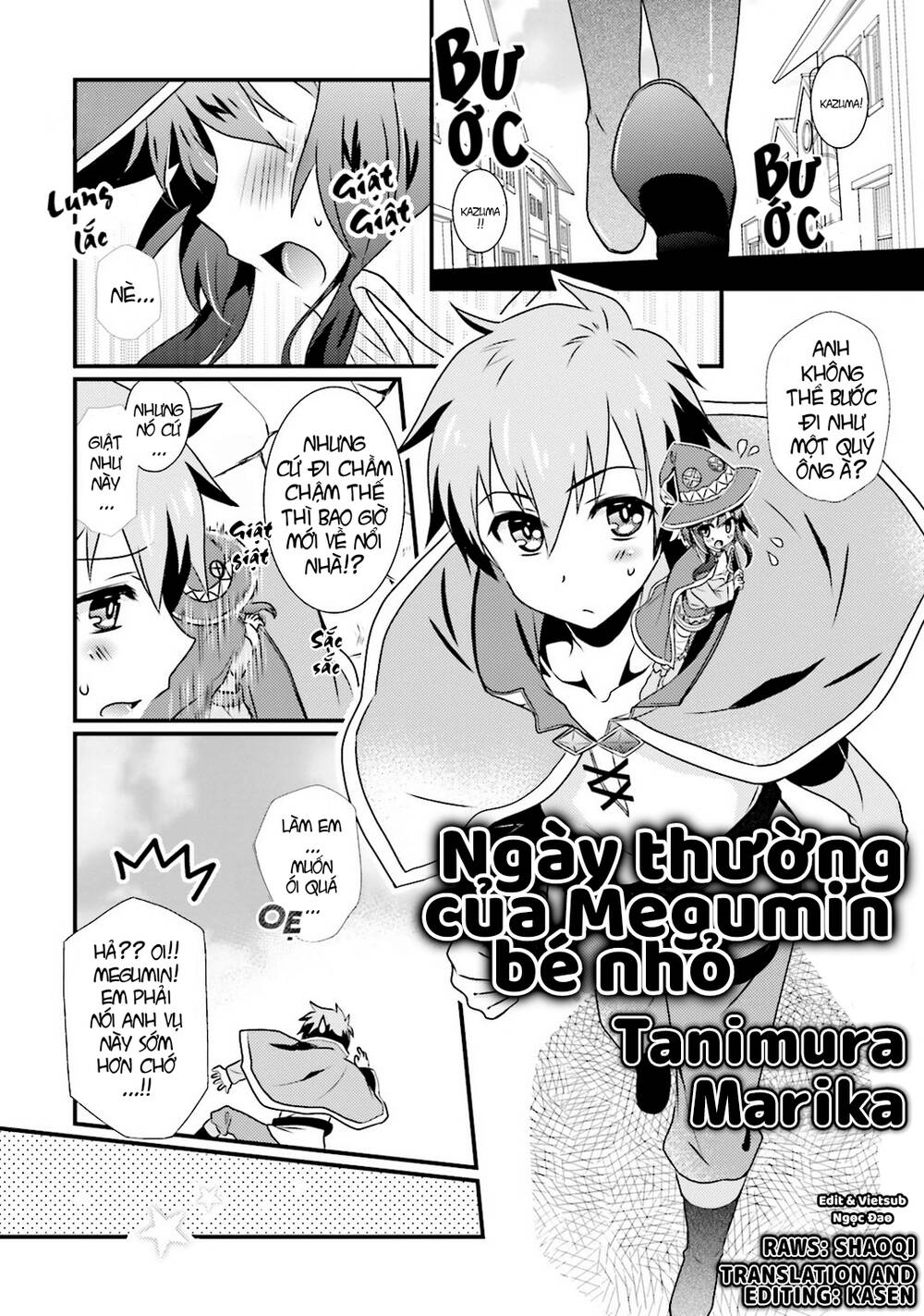 Konosuba : Tuyển Tập Megumin Chapter 6 - Trang 0