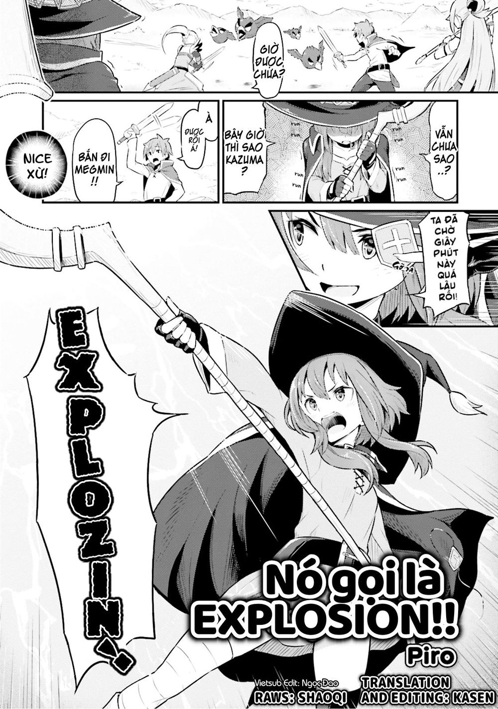 Konosuba : Tuyển Tập Megumin Chapter 2 - Trang 0