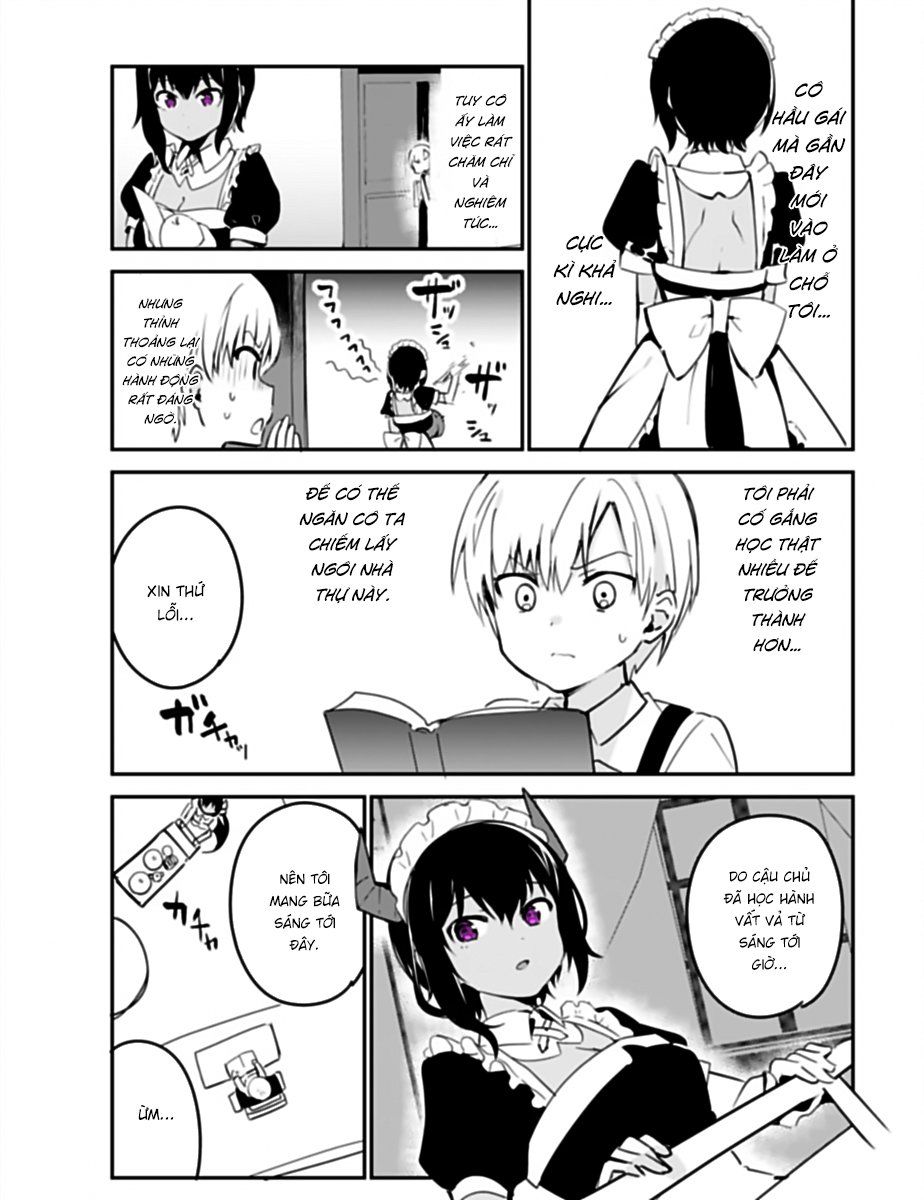 Saikin Yatotta Meido Ga Ayashii Chapter 2 - Trang 0