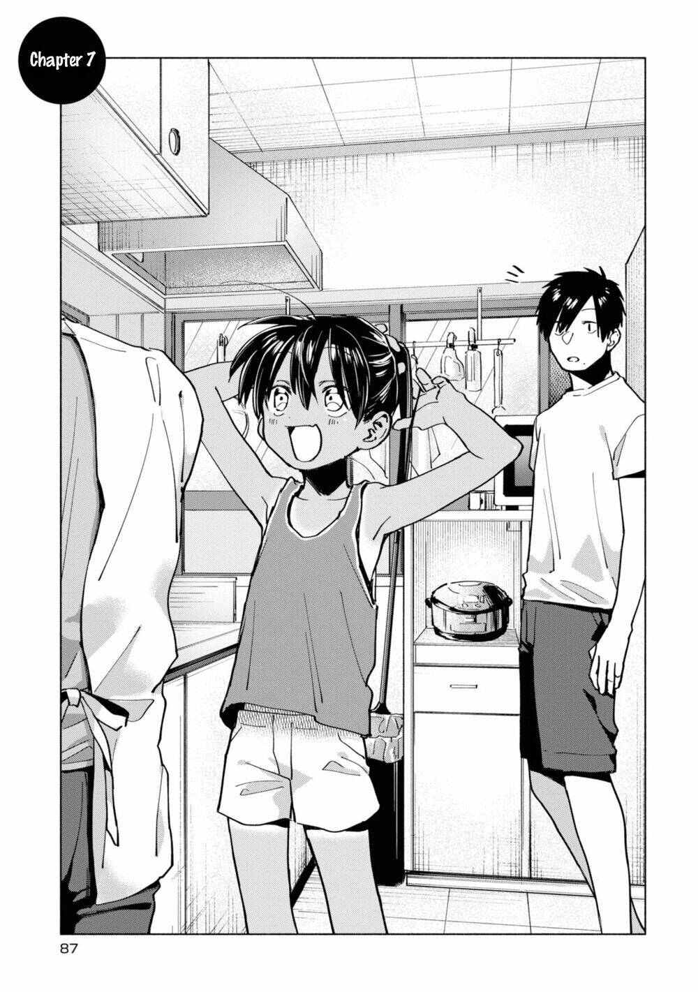 Inaka Ni Kaeru To Yakeni Jiben Ni Natsuita Kasshoku Ponytail Shota Ga Iru Chapter 7 - Trang 0