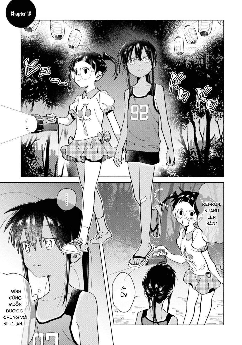 Inaka Ni Kaeru To Yakeni Jiben Ni Natsuita Kasshoku Ponytail Shota Ga Iru Chapter 18 - Trang 0