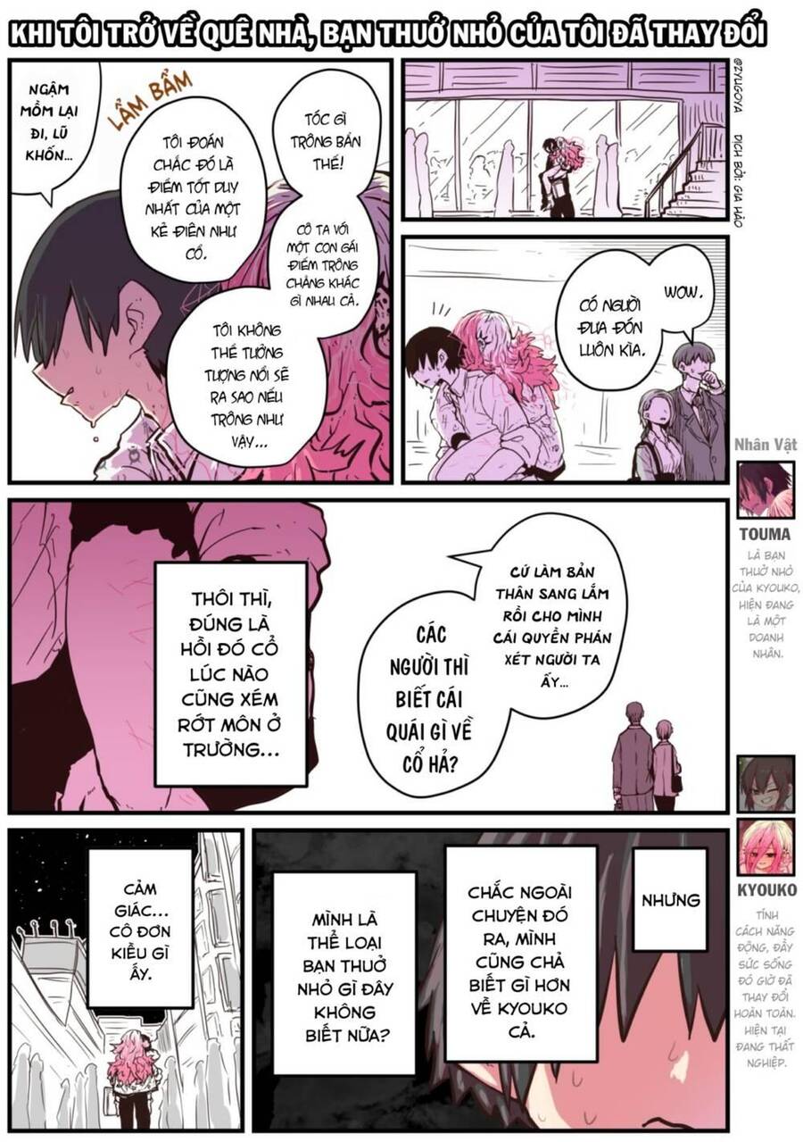 Khi Tôi Trở Về Quê Nhà, Bạn Thuở Nhỏ Của Tôi Đã Thay Đổi Chapter 14 - Trang 0