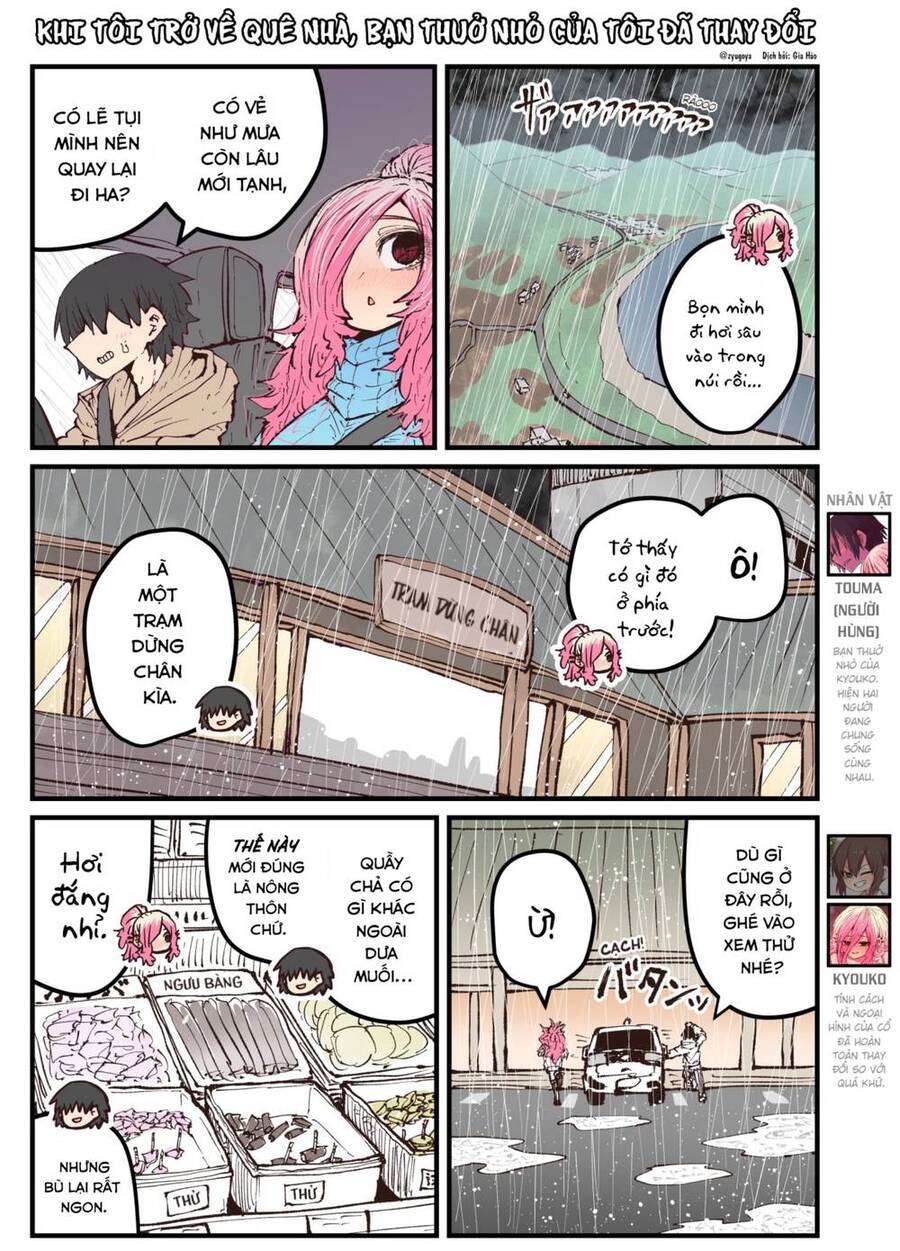Khi Tôi Trở Về Quê Nhà, Bạn Thuở Nhỏ Của Tôi Đã Thay Đổi Chapter 36 - Trang 0