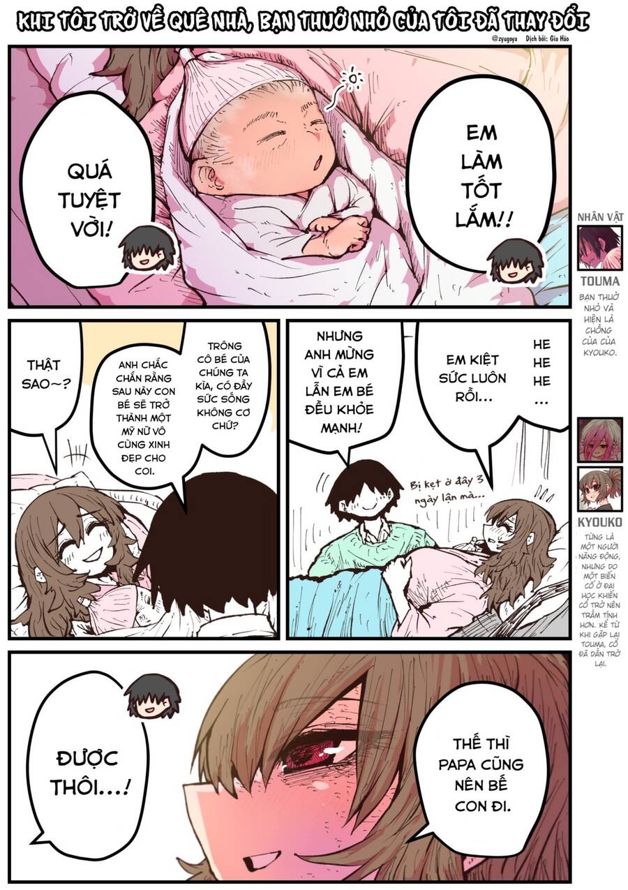 Khi Tôi Trở Về Quê Nhà, Bạn Thuở Nhỏ Của Tôi Đã Thay Đổi Chapter 48 - Trang 0