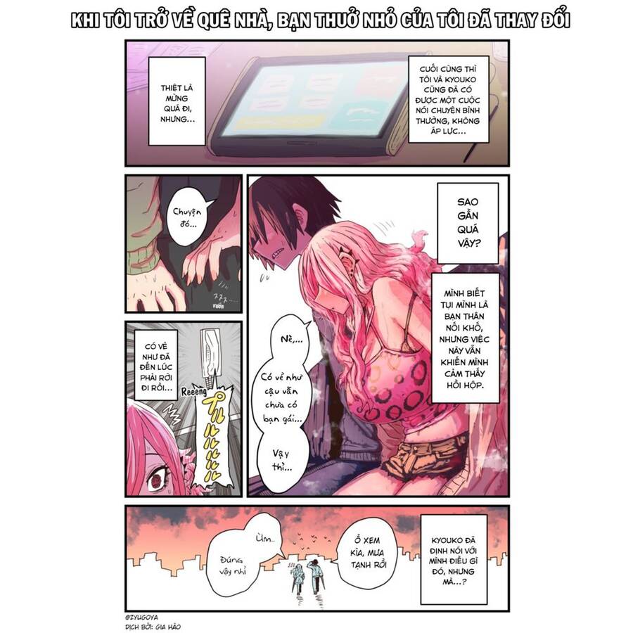 Khi Tôi Trở Về Quê Nhà, Bạn Thuở Nhỏ Của Tôi Đã Thay Đổi Chapter 8 - Trang 0