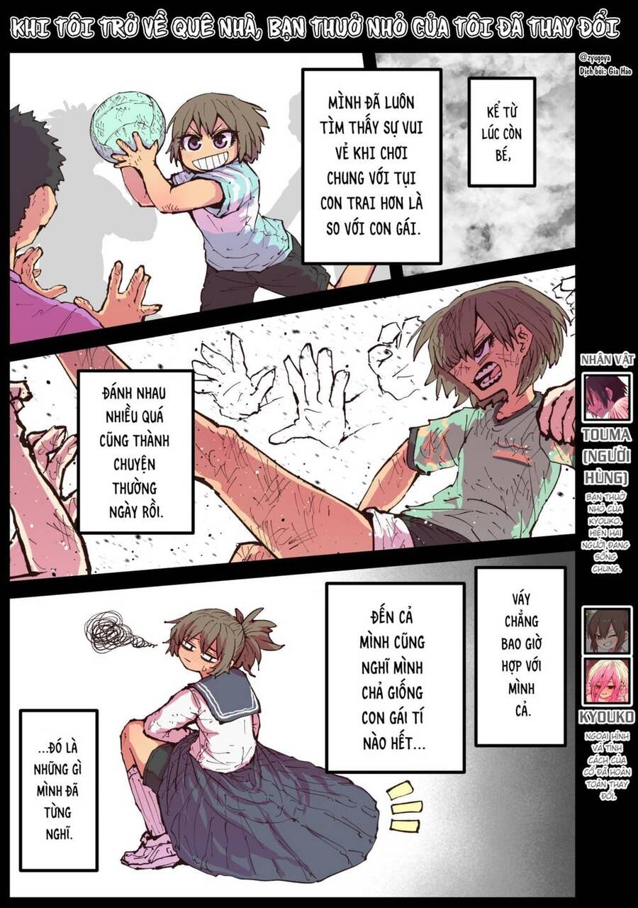 Khi Tôi Trở Về Quê Nhà, Bạn Thuở Nhỏ Của Tôi Đã Thay Đổi Chapter 41 - Trang 0
