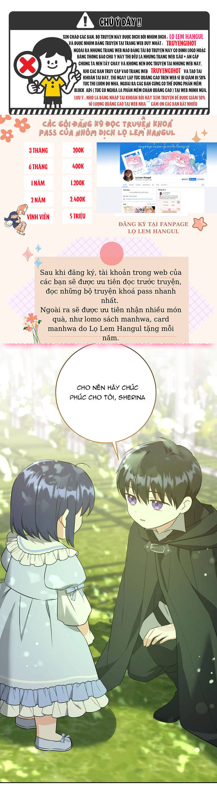 Cho Con Núm Vú Đi Mà Chapter 73.1 - Trang 0