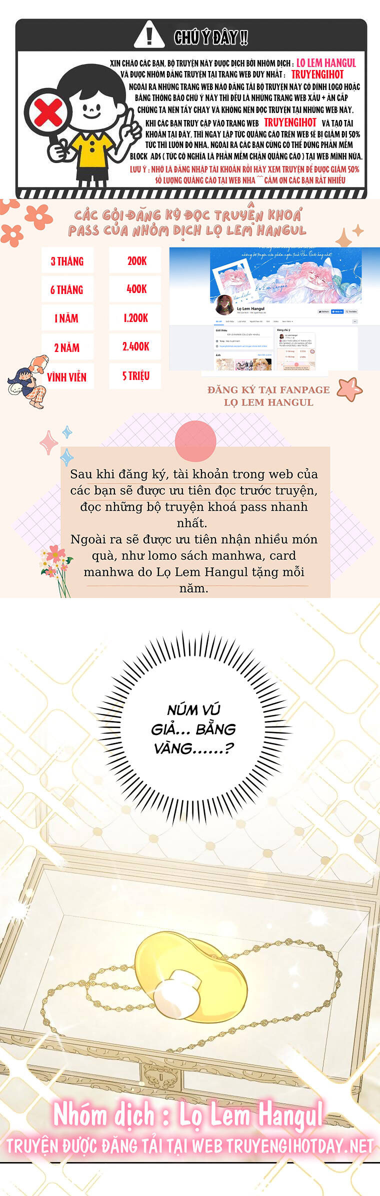 Cho Con Núm Vú Đi Mà Chapter 74.1 - Trang 0