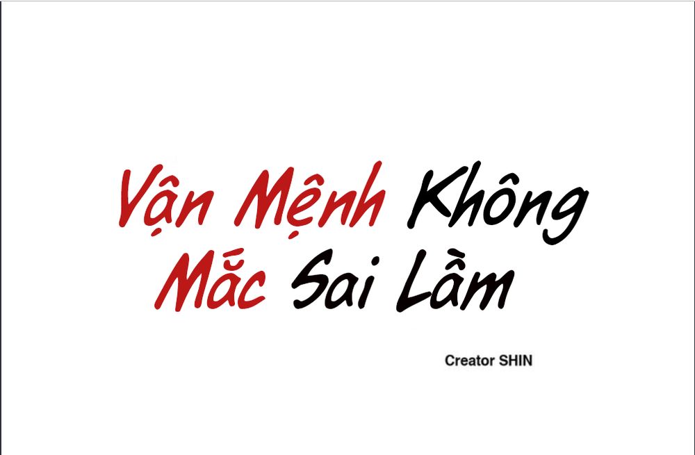Vận Mệnh Không Mắc Sai Lầm Chapter 17 - Trang 0