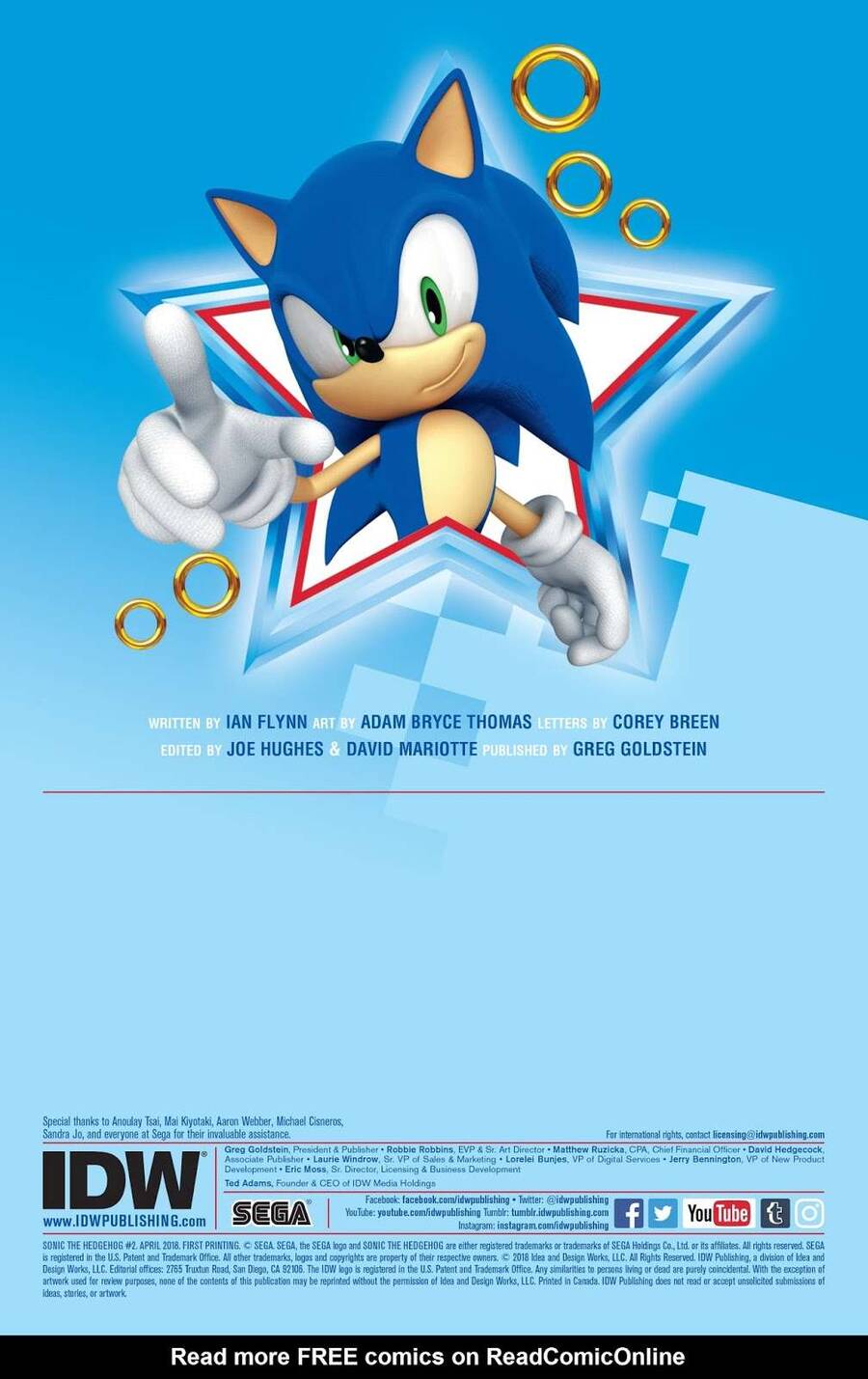 Sonic The Hedgehog Chapter 2 - Trang 1