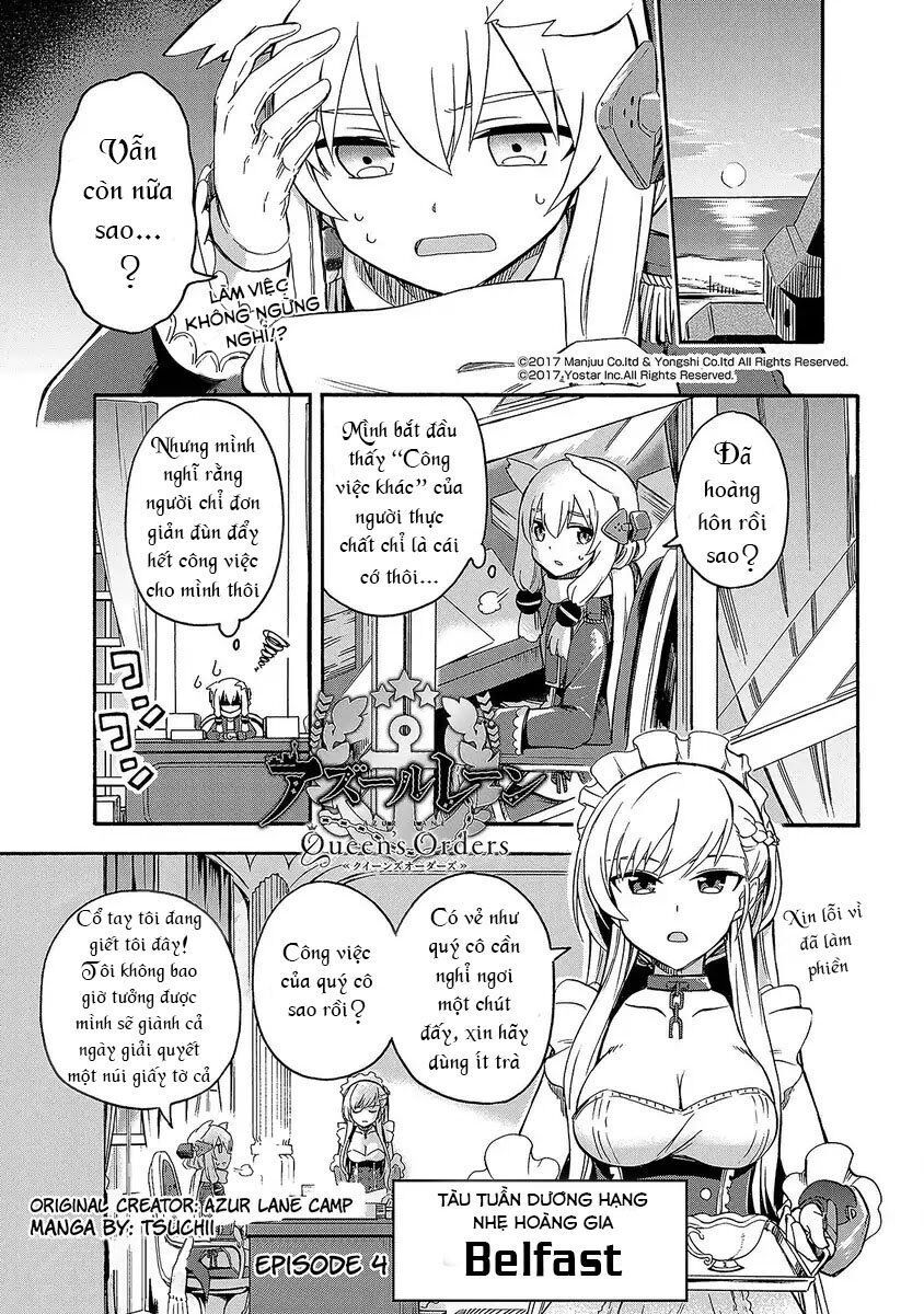 Azur Lane: Queen Order Chapter 4 - Trang 0