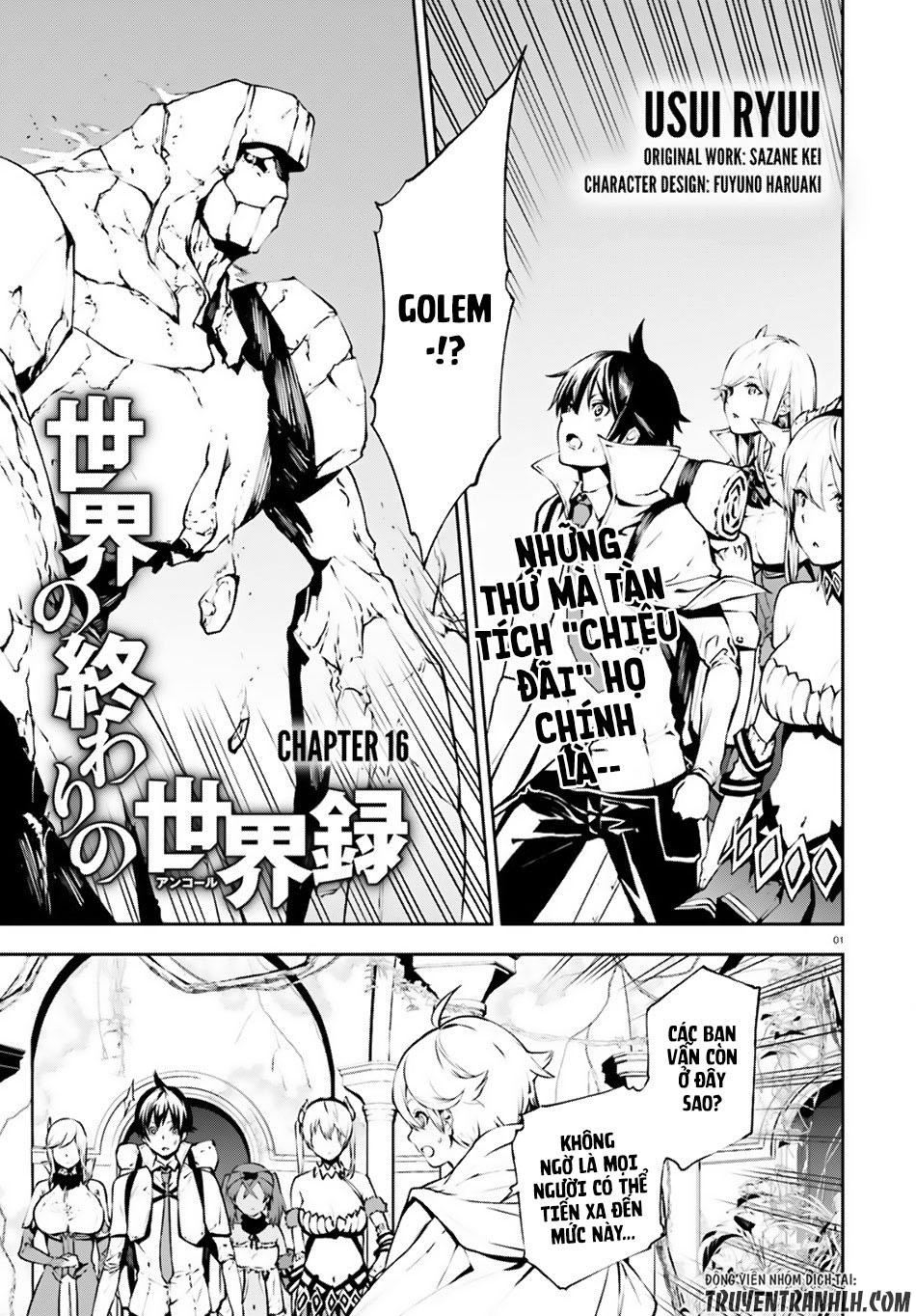 Sekai No Owari No Encore Chapter 16 - Trang 0