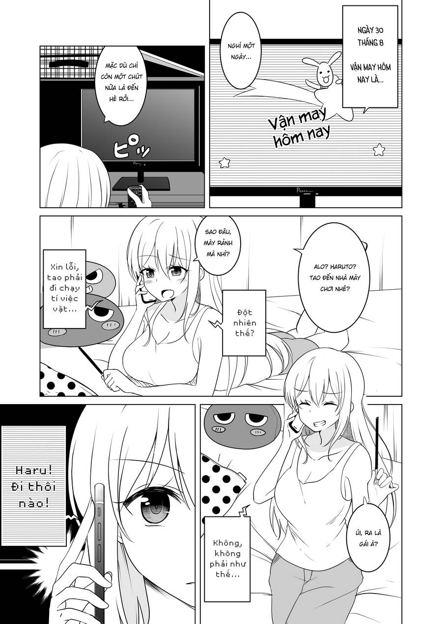 Ts Suki Na Danshi Ga Ts Shita Kara Zenryoku De Risou No Ts-Kko Wo Enjiru Yatsu Chapter 23 - Trang 0