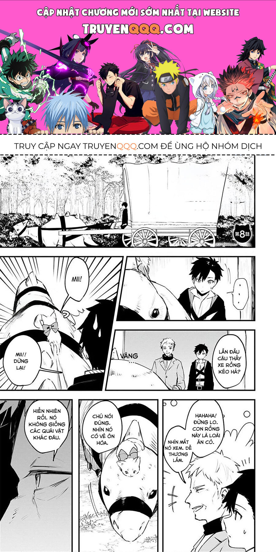 Cùng Mèo Cưng Chiến Khắp Dị Giới Chapter 8 - Trang 0
