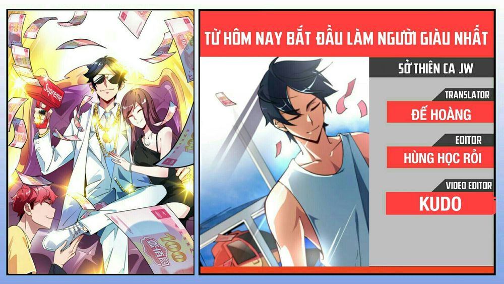 Từ Hôm Nay Bắt Đầu Làm Người Giàu Nhất Chapter 2 - Trang 0