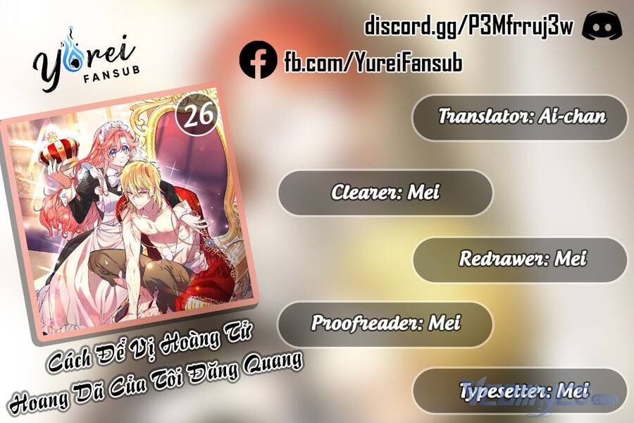 Cách Để Trao Vương Miện Cho Vị Hoàng Tử Hoang Dã Của Tôi. Chapter 26 - Trang 0