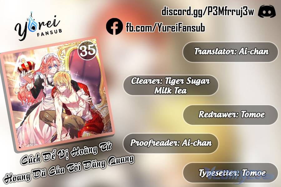 Cách Để Trao Vương Miện Cho Vị Hoàng Tử Hoang Dã Của Tôi. Chapter 35 - Trang 0