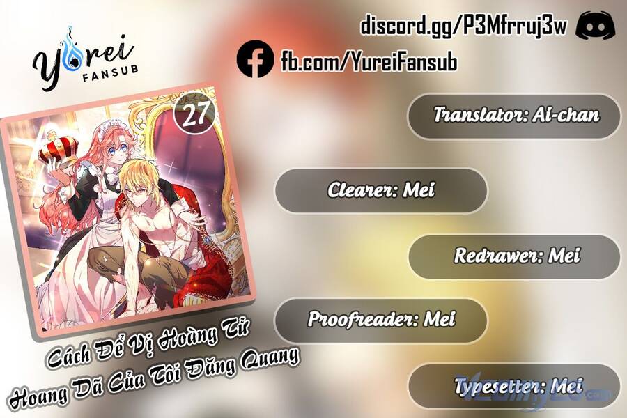 Cách Để Trao Vương Miện Cho Vị Hoàng Tử Hoang Dã Của Tôi. Chapter 27 - Trang 0