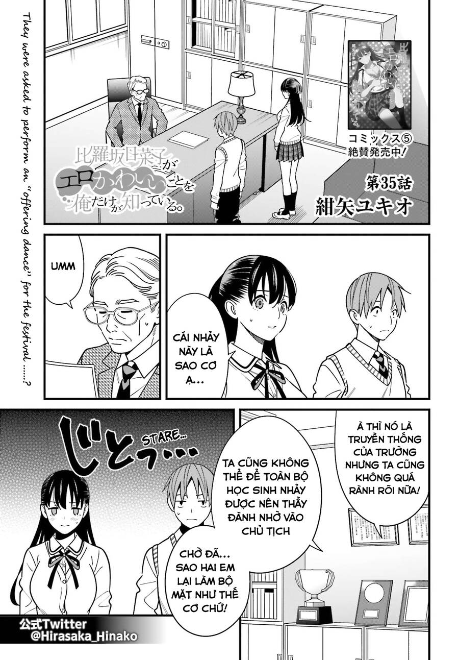 Hirasaka Hinako Ga Ero Kawaii Koto Wo Ore Dake Ga Shitteiru Chapter 35 - Trang 0