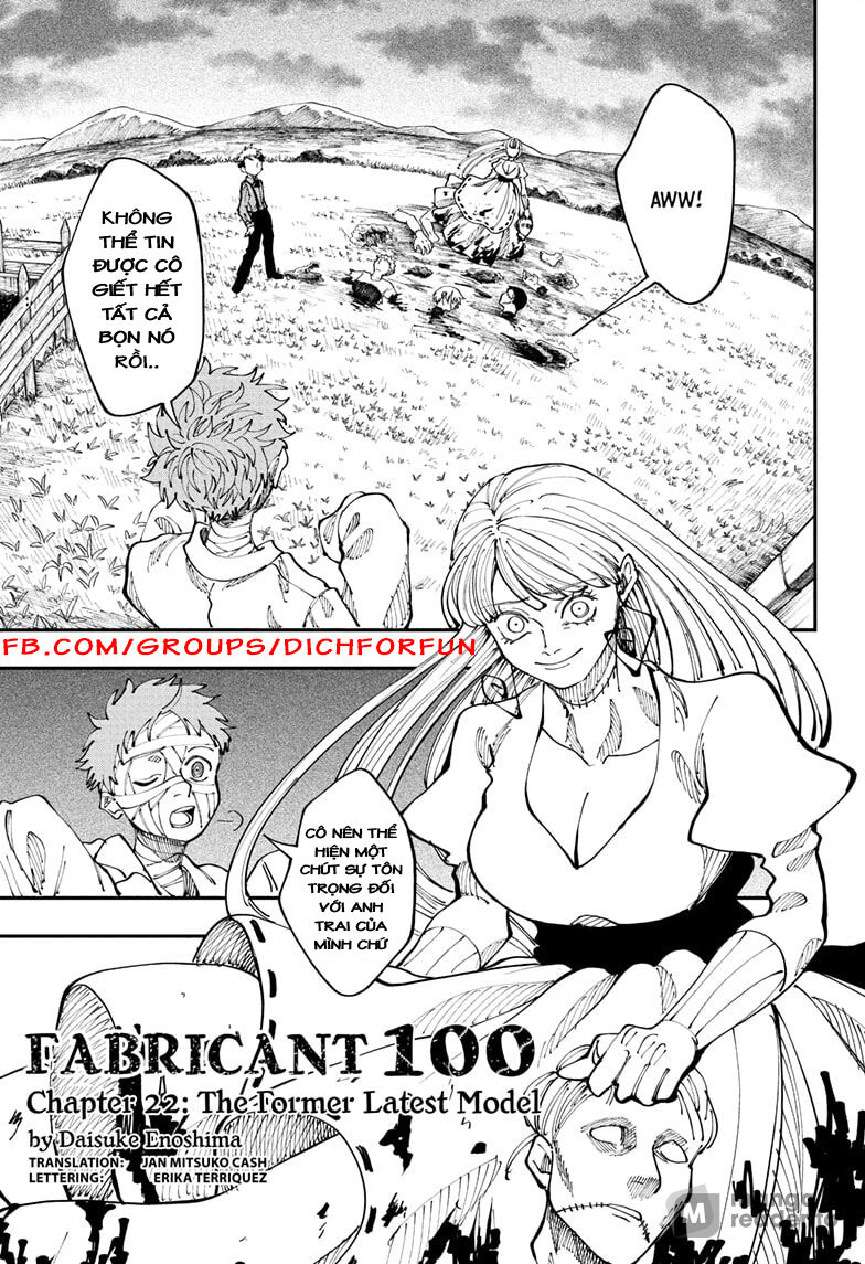 Fabricant 100 Chapter 22 - Trang 0