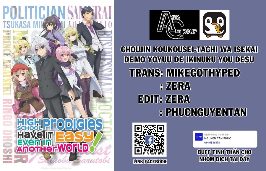 Choujin Koukousei-Tachi Wa Isekai Demo Yoyuu De Ikinuku You Desu Chapter 43 - Trang 0