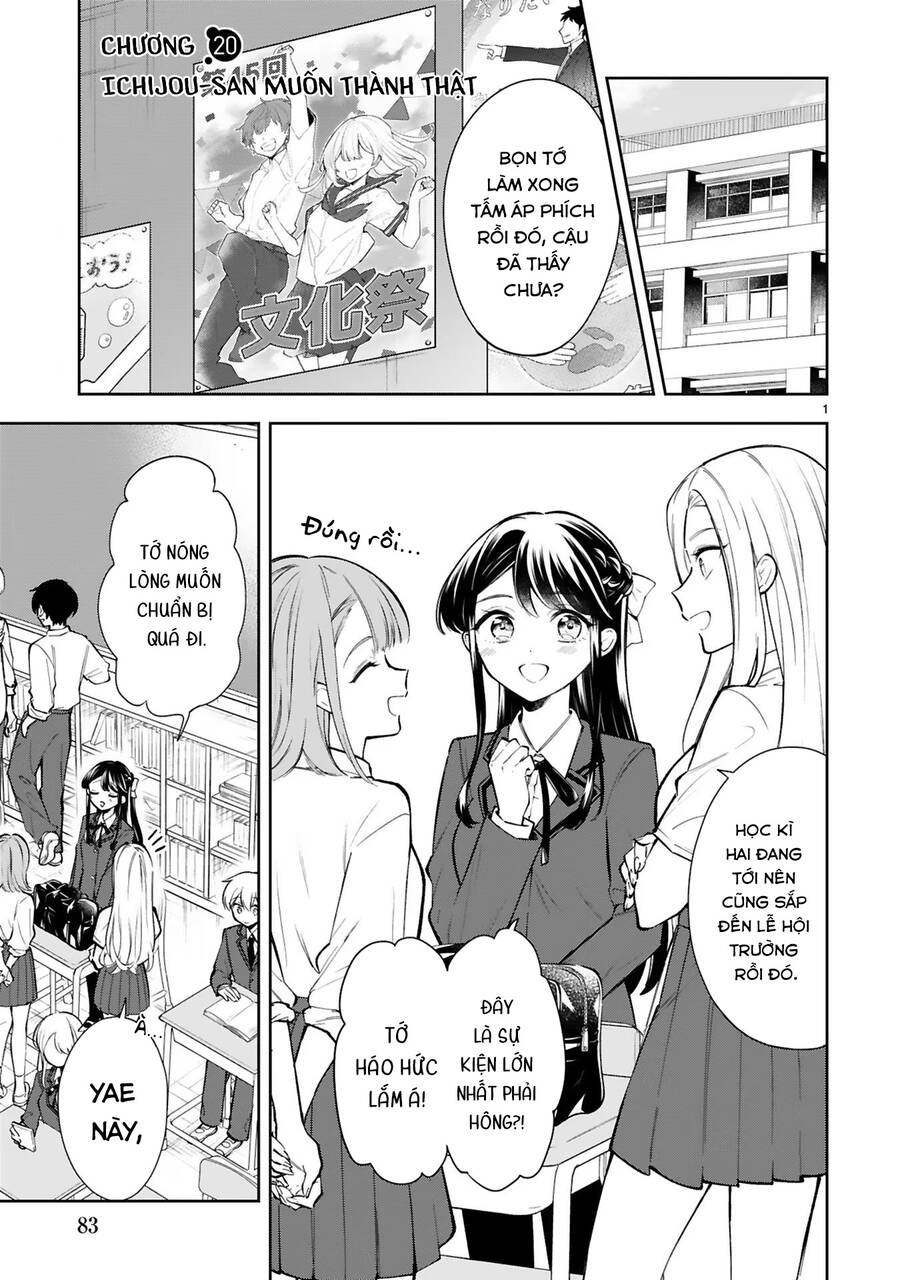 Hiện Hết Lên Mặt Cậu Rồi Kìa, Ichijou-San! Chapter 20 - Trang 0