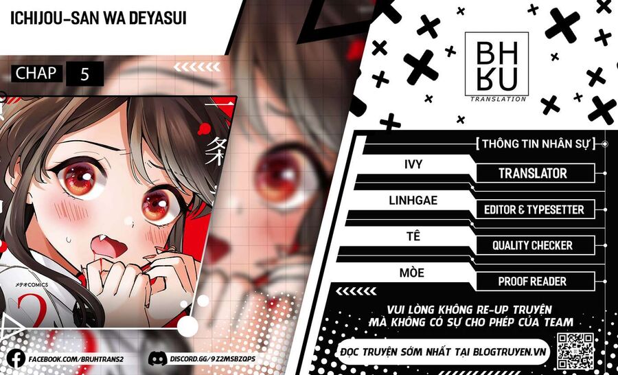 Hiện Hết Lên Mặt Cậu Rồi Kìa, Ichijou-San! Chapter 5 - Trang 0