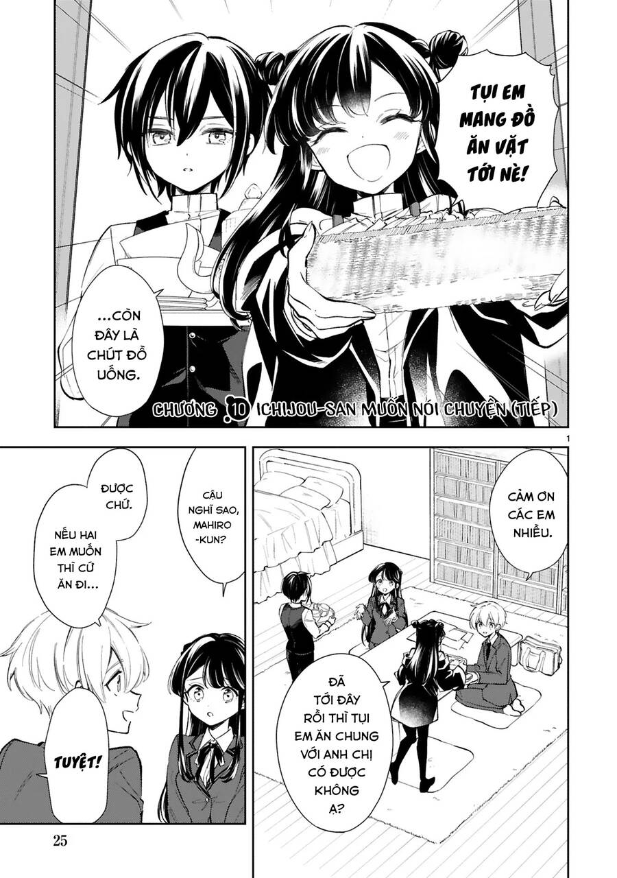 Hiện Hết Lên Mặt Cậu Rồi Kìa, Ichijou-San! Chapter 10 - Trang 0