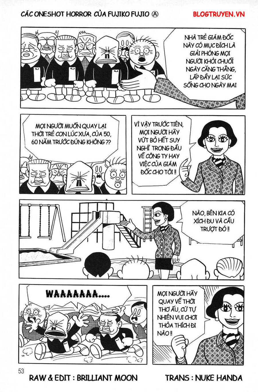 Các Oneshot Horror Của Fujiko Fujio Ⓐ Chapter 5 - Trang 1