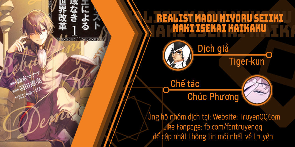 Realist Maou Niyoru Seiiki Naki Isekai Kaikaku Chapter 8 - Trang 0