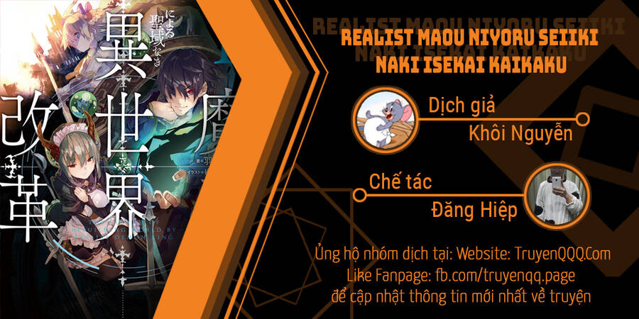 Realist Maou Niyoru Seiiki Naki Isekai Kaikaku Chapter 30 - Trang 0