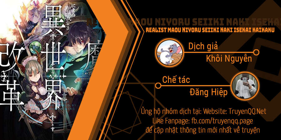 Realist Maou Niyoru Seiiki Naki Isekai Kaikaku Chapter 18 - Trang 0