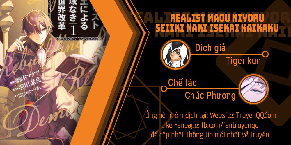 Realist Maou Niyoru Seiiki Naki Isekai Kaikaku Chapter 9 - Trang 0