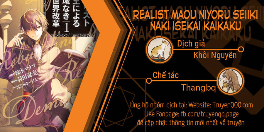 Realist Maou Niyoru Seiiki Naki Isekai Kaikaku Chapter 32 - Trang 0