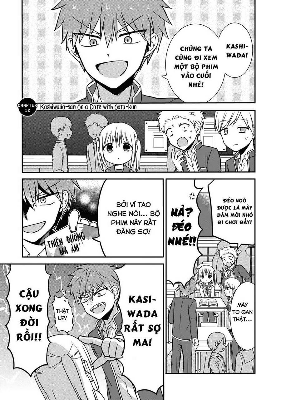 Kao Ni Denai Kashiwada-San To Kao Ni Deru Oota-Kun Chapter 12 - Trang 0