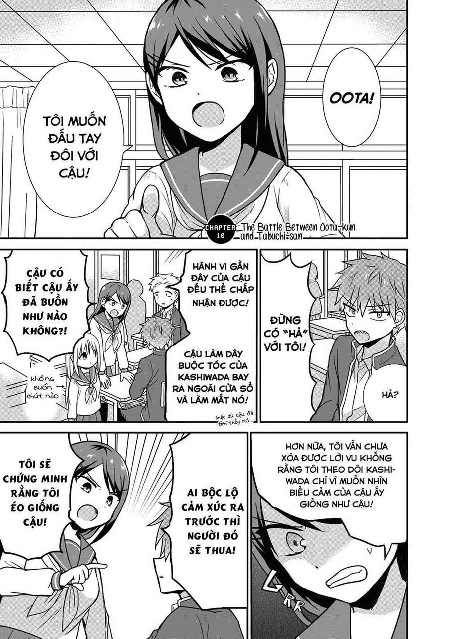 Kao Ni Denai Kashiwada-San To Kao Ni Deru Oota-Kun Chapter 10 - Trang 0