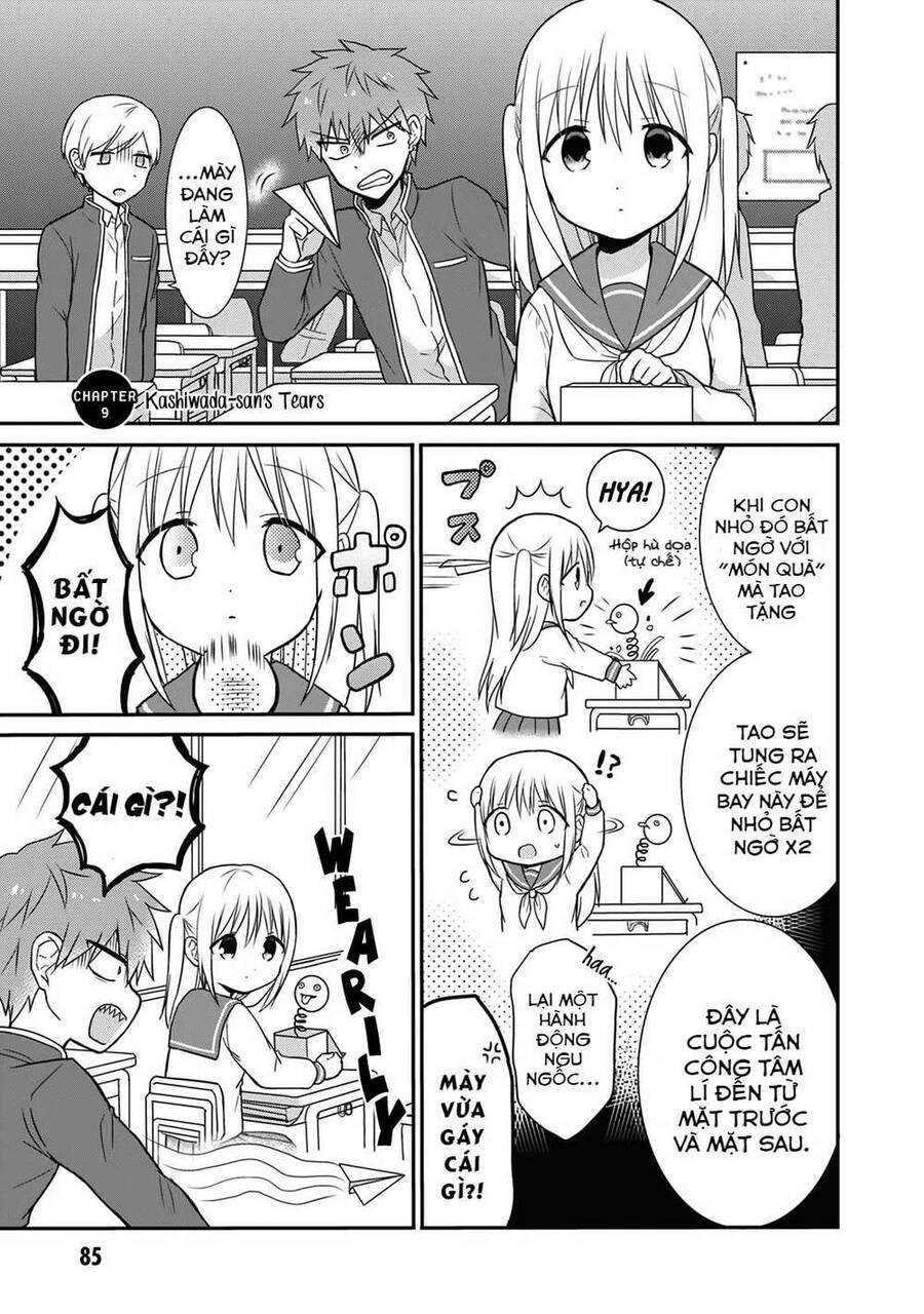 Kao Ni Denai Kashiwada-San To Kao Ni Deru Oota-Kun Chapter 9 - Trang 0