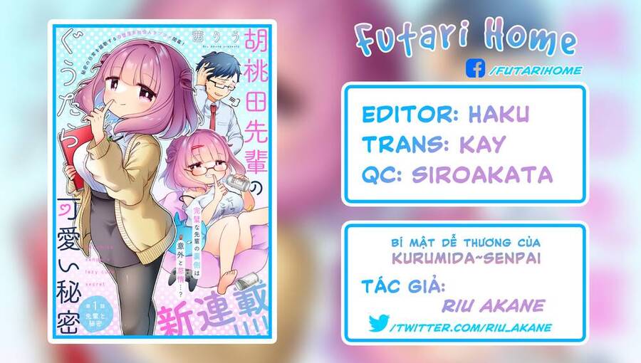 Kurumida-Senpai No Guttara Kawaii Himitsu Chapter 3 - Trang 0