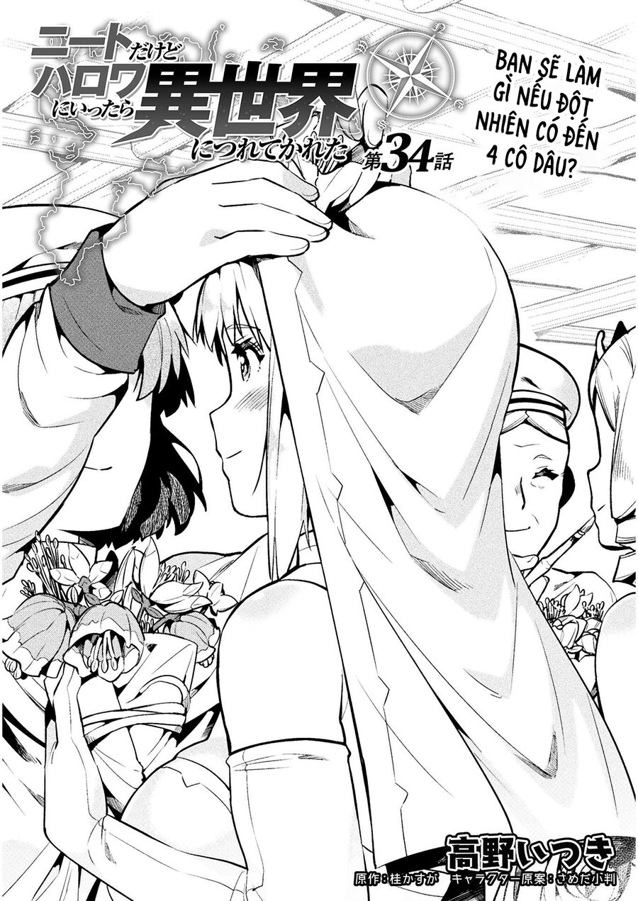 Neet Dakedo Hello Work Ni Ittara Isekai Ni Tsuretekareta Chapter 34 - Trang 0